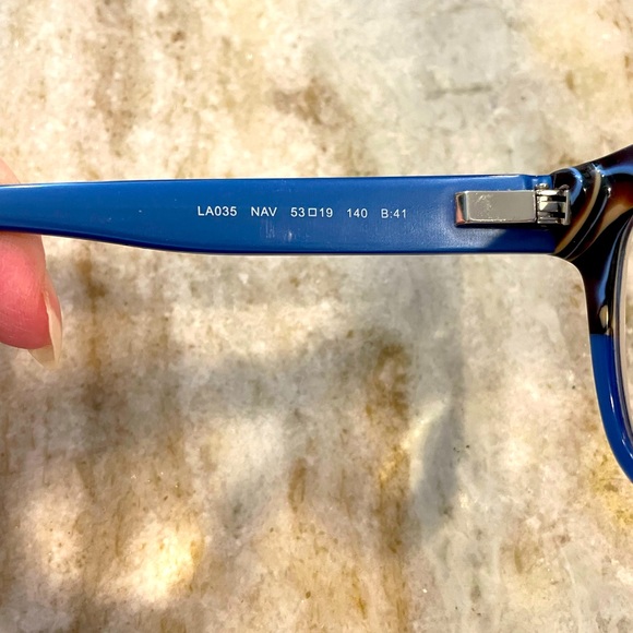 L.A.M.B. Glasses frame, model LA035, color NAV with branded case - Picture 6 of 9